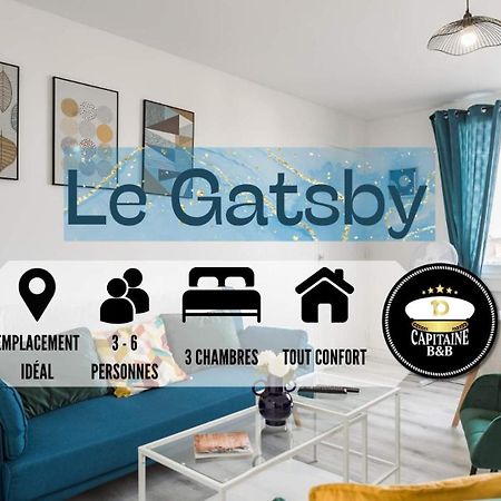 Le Gatsby - 3 Chambres - Centre-Ville Troyes Exterior photo
