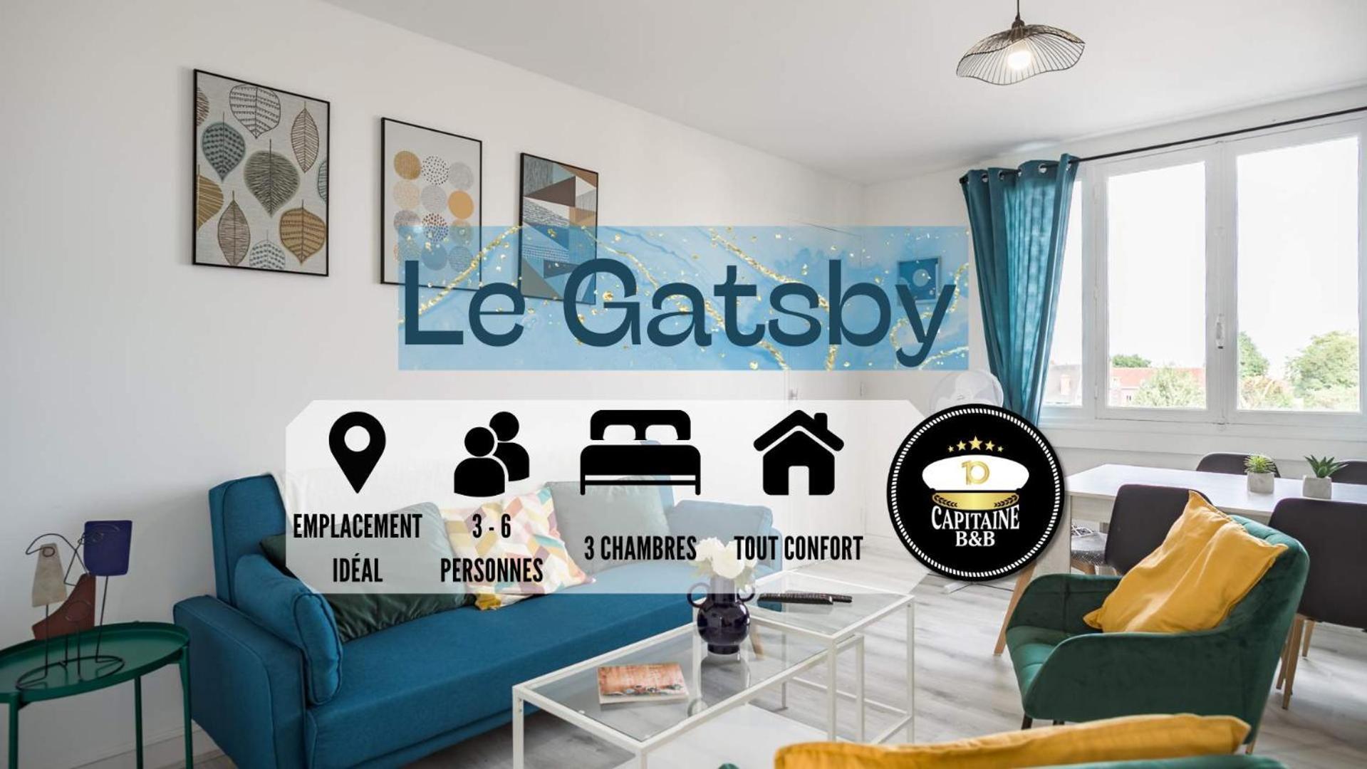 Le Gatsby - 3 Chambres - Centre-Ville Troyes Exterior photo